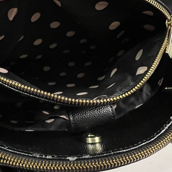 Anne Klein Black Structured Handbag - Picture 8 of 9